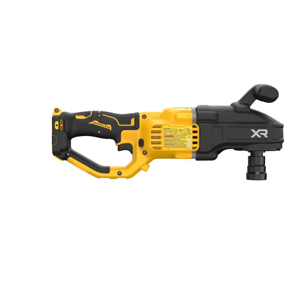 DEWALT 20V MAX XR 7/16 Inch Stud & Joist Drill (Bare Tool), large image number 7