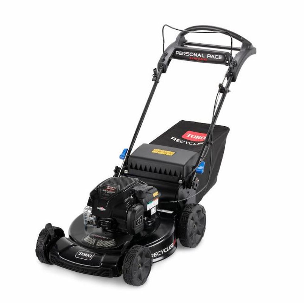 Toro 22 Inch (56 cm) Recycler Max Gas Lawn Mower with Personal Pace & SmartStow, large image number 4