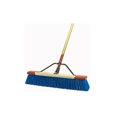 Harper 24 in Rough Surface Synthetic Fabric Heavy Debris Push Broom
