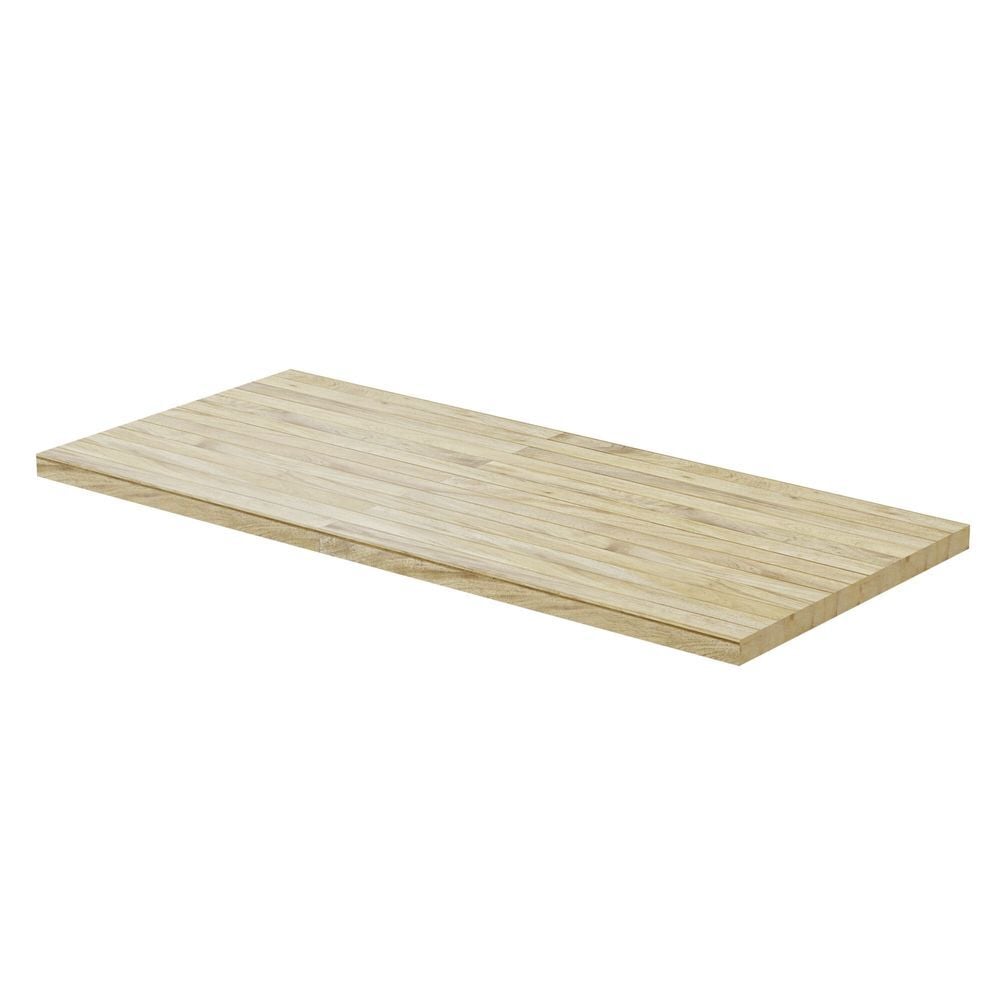 CRAFTSMAN 54 Inch Butcher Block Work Surface, large image number 1