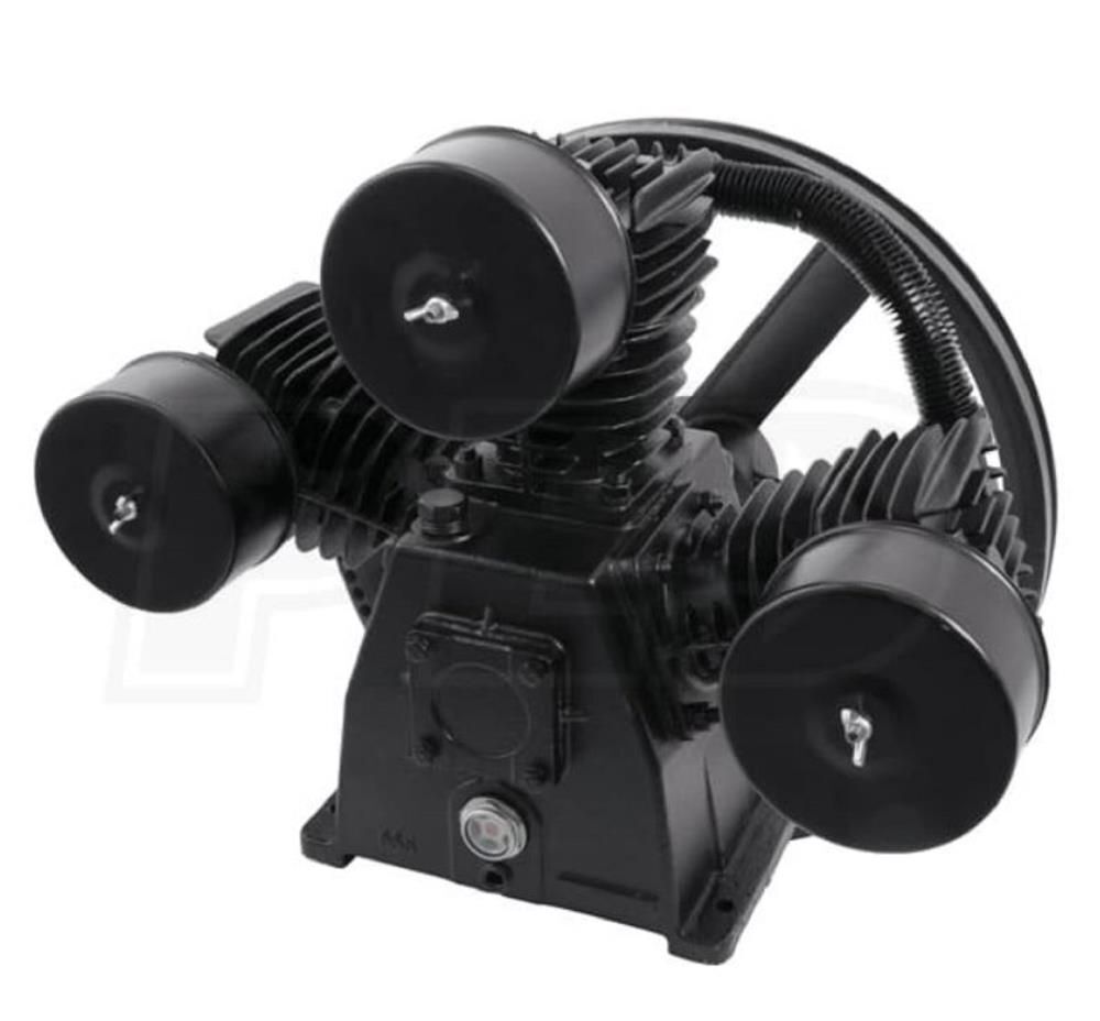 Powermate Single Stage Compressor Pump Hi Flow 3 Cylinder 4.7 RHP, large image number 1