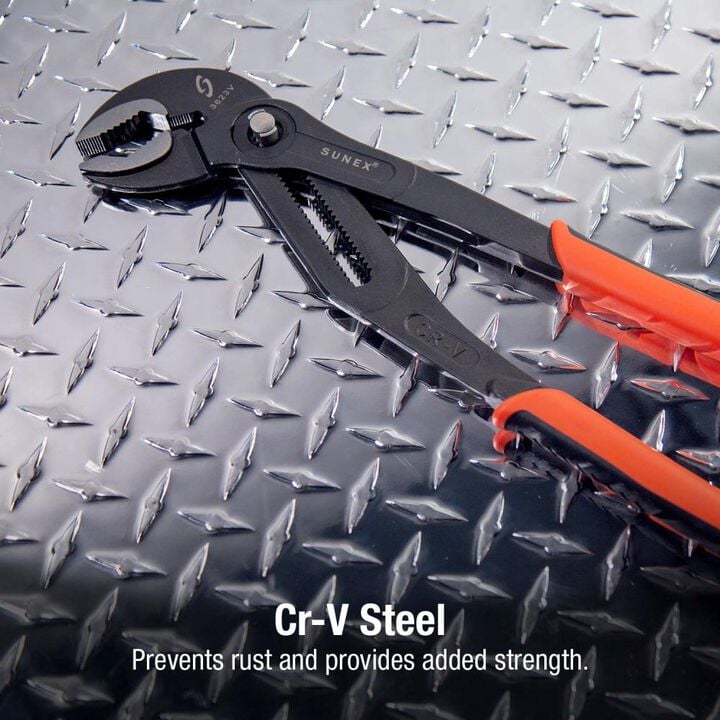 Sunex 16 Inch Alloy Steel Push Button Water Pump Plier, large image number 4