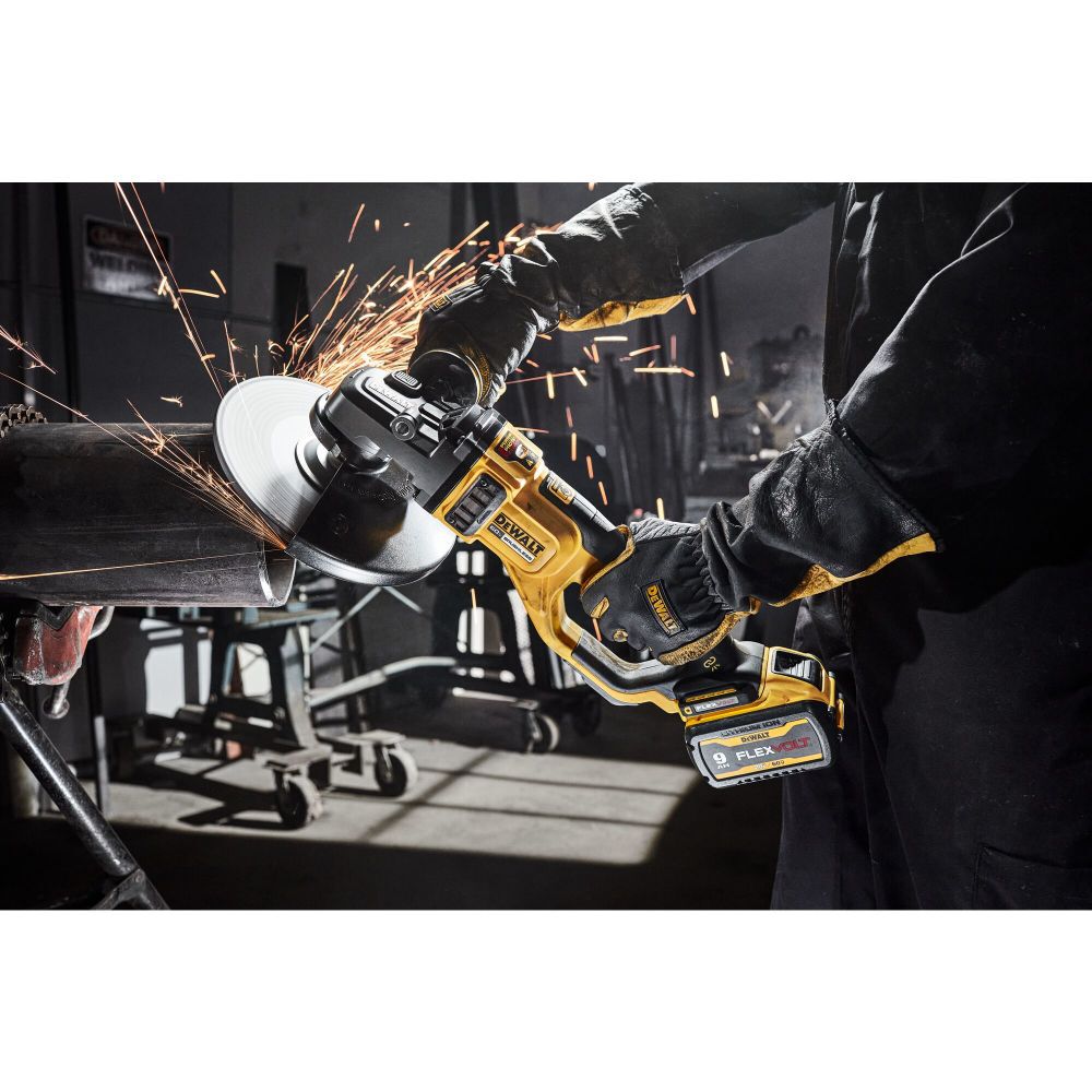 DEWALT 60V MAX 7 in to 9in Large Angle Grinder Kit DCG460X2 Acme Tools