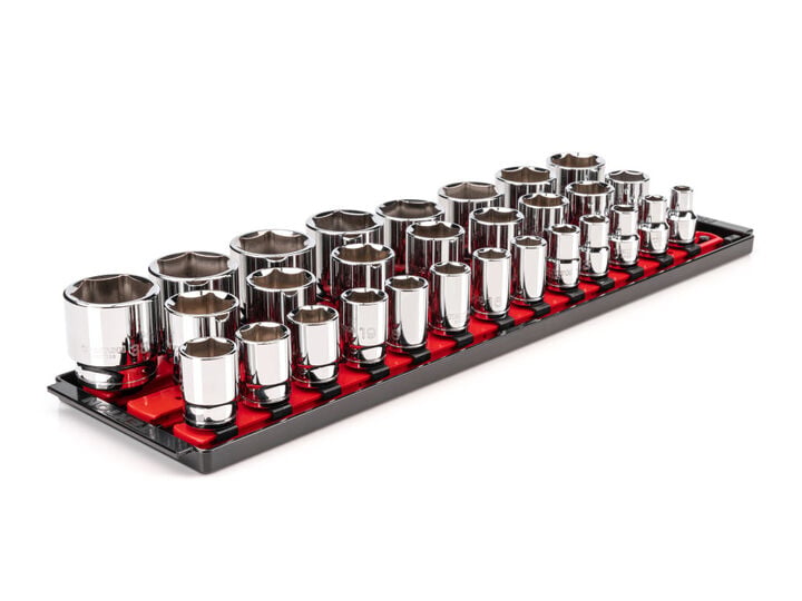 Tekton 1/2 Inch 6 Point Socket Set, 29 Pieces (10-38 mm), large image number 0