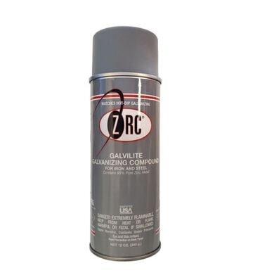 ZRC 12 Oz Cold Galvanizing Compound for Iron and Steel Contains 95 Percent Zinc Metal