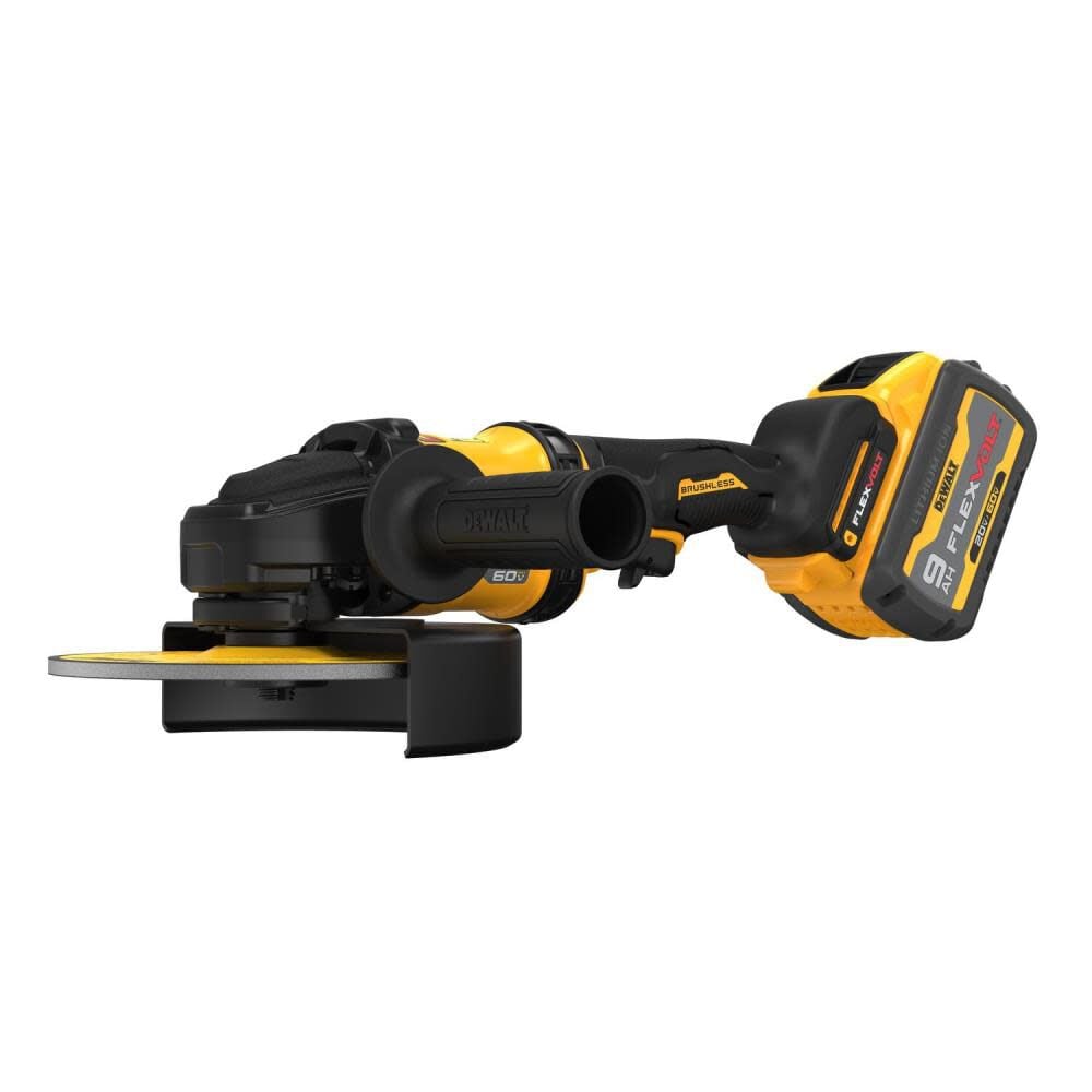 DEWALT 60V MAX Grinder with Kickback Brake 7in Brushless Cordless Kit – DCG440X2