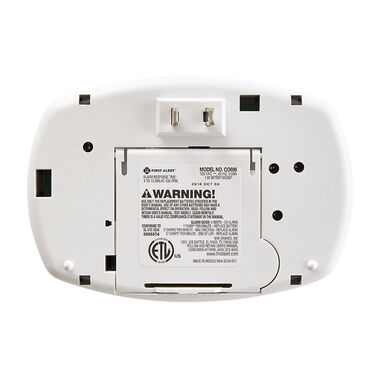 First Alert Carbon Monoxide Plug In Alarm with Battery Backup, large image number 3