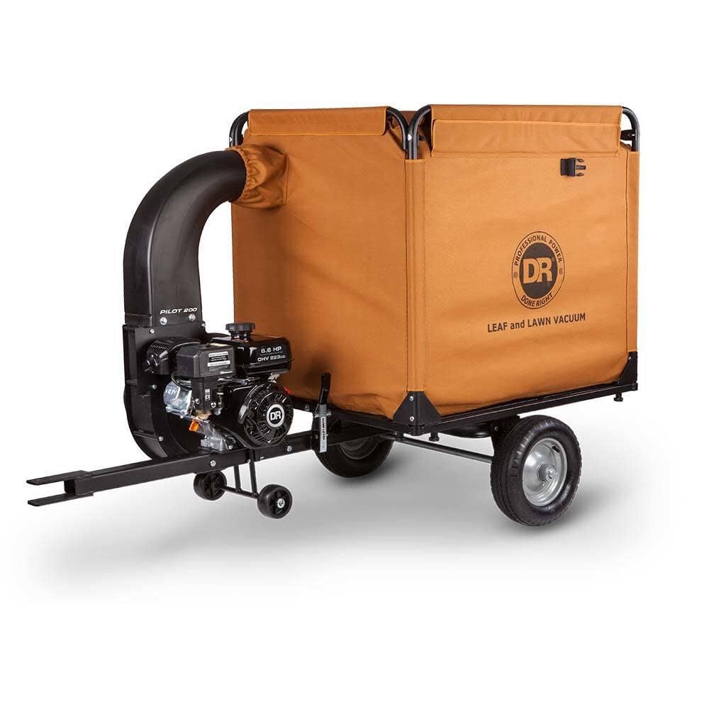DR Power Equipment DR PILOT 6.6 HP 200 Gallon Manual Start Leaf & Lawn Vacuum – LL31227DMN