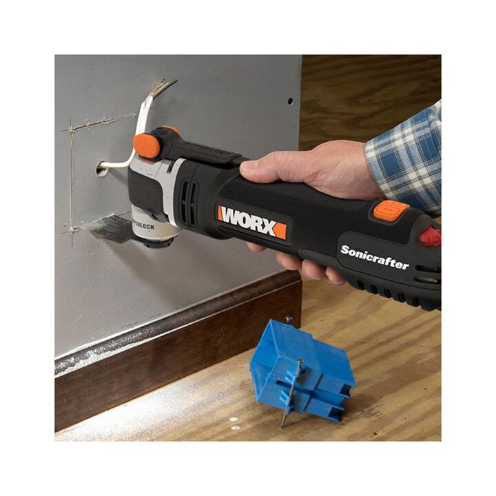 Worx SONICRAFTER Corded Oscillating Multi-Tool with 30 Accessories, large image number 3