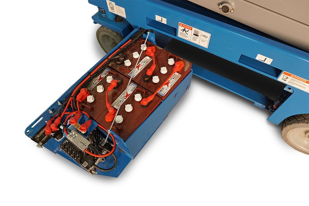 Genie 19' Scissor Lift 32in Width Electric with E-Drive, large image number 9