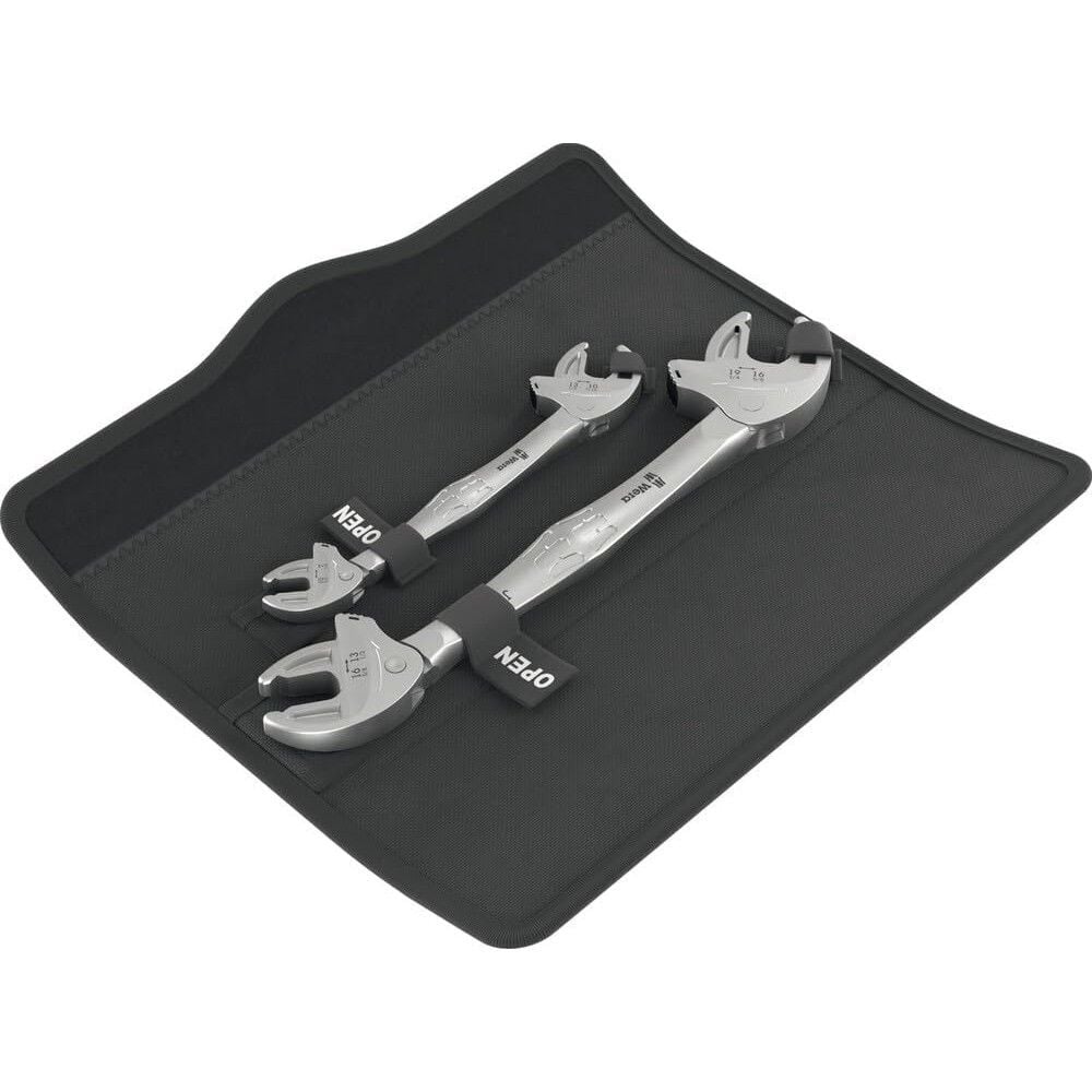 Wera Tools 6006 Joker 2 Set 1 Self-Setting Double Spanner, 2 Pieces, large image number 1