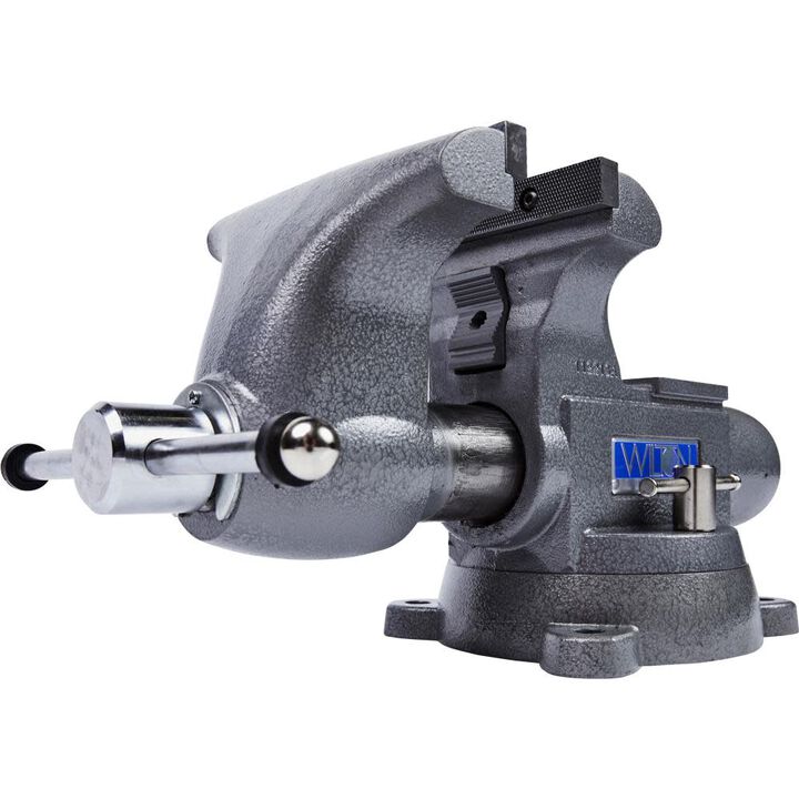Wilton Tradesman 8in Round Channel Vise with Swivel Base