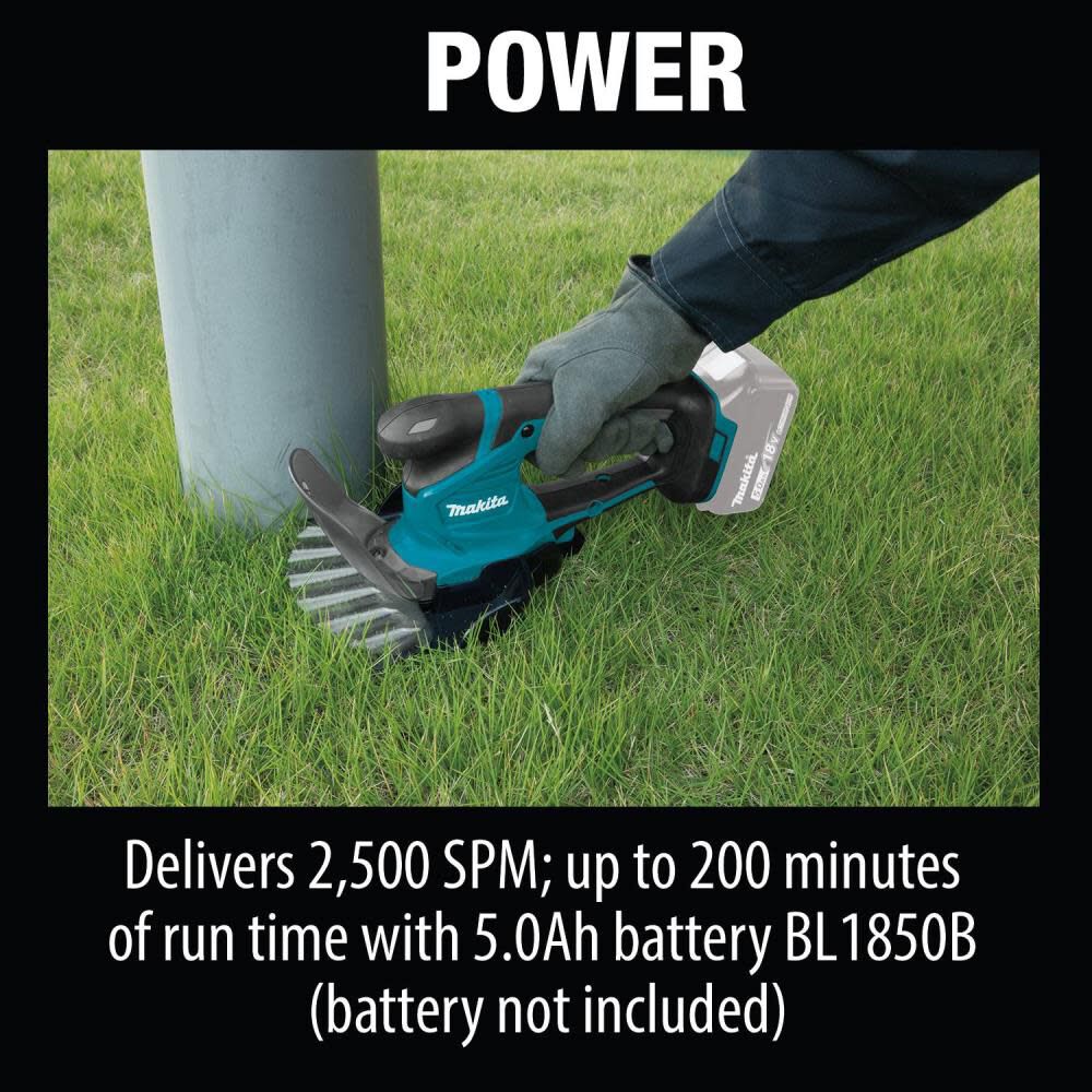 Makita 18V LXT Lithium Ion Cordless Grass Shear with Hedge Trimmer Blade Bare Tool XMU04ZX Acme Tools