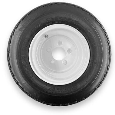 Rubbermaster Tire 20.5 x 8.0-10 6P TL & MTD 10 x 6 4 on 4 STAMPED