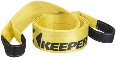 Keeper HD Recovery Strap 30 Ft. x 10 In. 125000 lb with Storage Bag