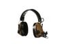 3M PELTOR ComTac V Foldable Coyote Brown Hearing Defender MIL/LE Tactical Headset, small