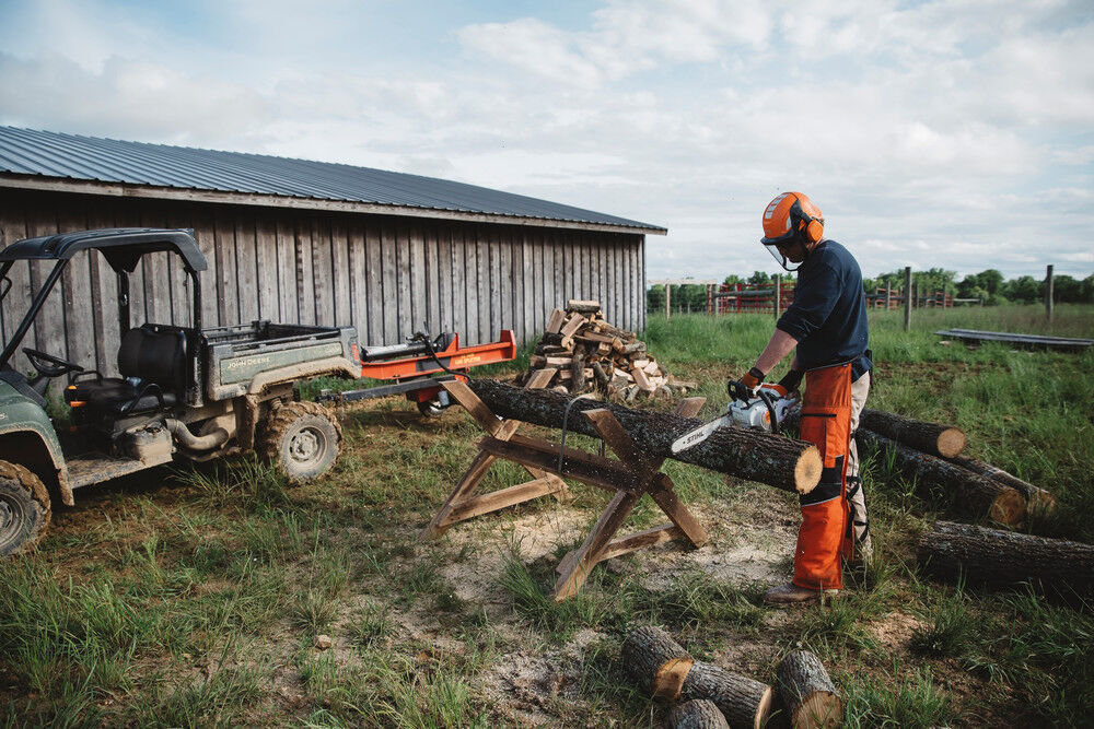 Stihl MS 201 C-EM 63PS3 4805 12 Inch Bar Gas Powered Rear Handle Chainsaw, large image number 12