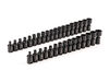 Tekton 3/8 Inch 6 Point U-Joint Impact Socket Set, (1/4-1 Inch, 6-24 mm), small image number 1