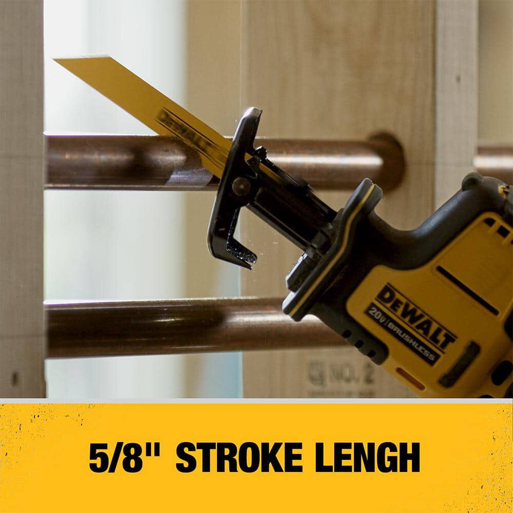 DEWALT 20V MAX Cordless Reciprocating Saw & Multi-Tool Kit Bundle, large image number 6