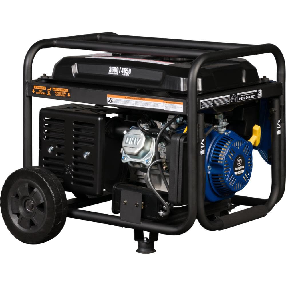 Westinghouse Outdoor Power 3,600 Watt Gas Powered 49-State Portable Generator with CO Sensor, large image number 11