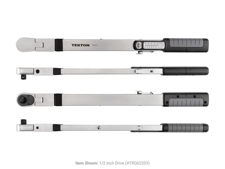 Tekton 3/8, 1/2 Inch 72-Tooth Split Beam Torque Wrench Set, 2 Piece (ft-lb), large image number 2