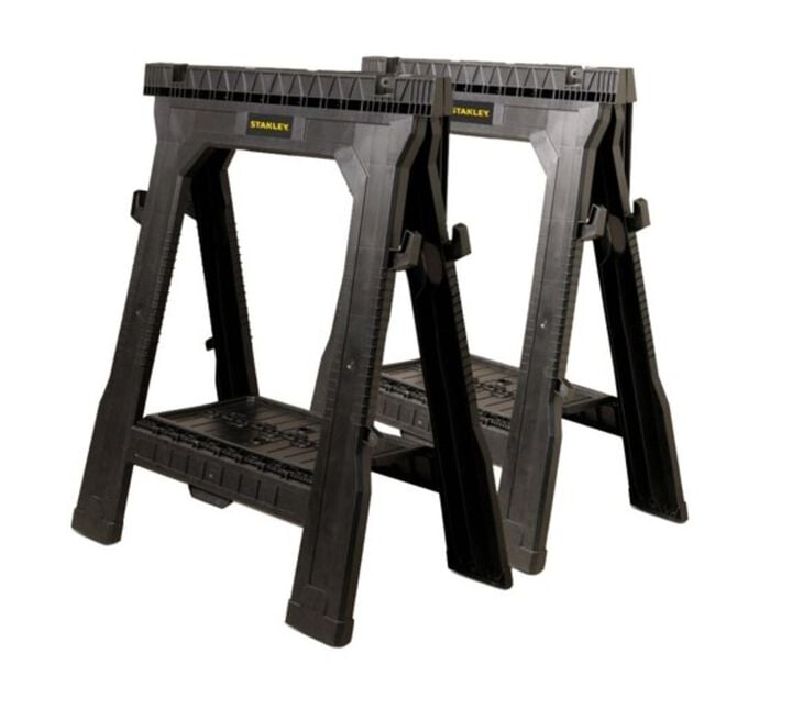 Stanley Folding Sawhorse Twin Pack