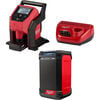 Milwaukee M12 Compact Inflator Kit, M12 Radio + Charger Bundle, small image number 1