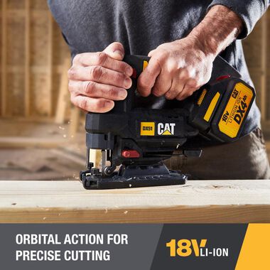 CAT 18V Cordless Jig Saw with Brushless Motor Bare Tool DX51B, large image number 7