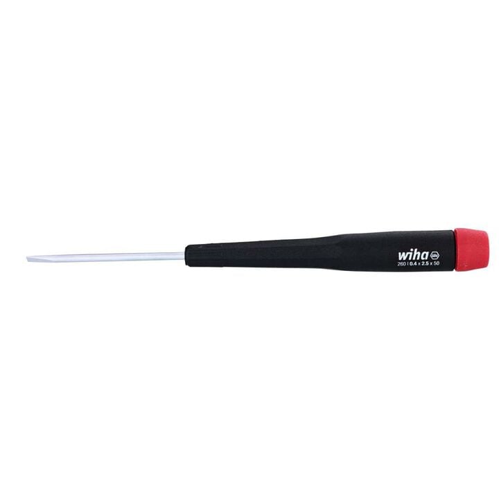 Wiha 2.5 x 50 mm Tool Steel Precision Slotted Screwdriver, large image number 2