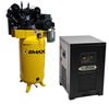 EMAX 80 Gallon 175 Psi 7.5HP Vertical Air Compressor with Compressed Air Dryer Bundle, small image number 1
