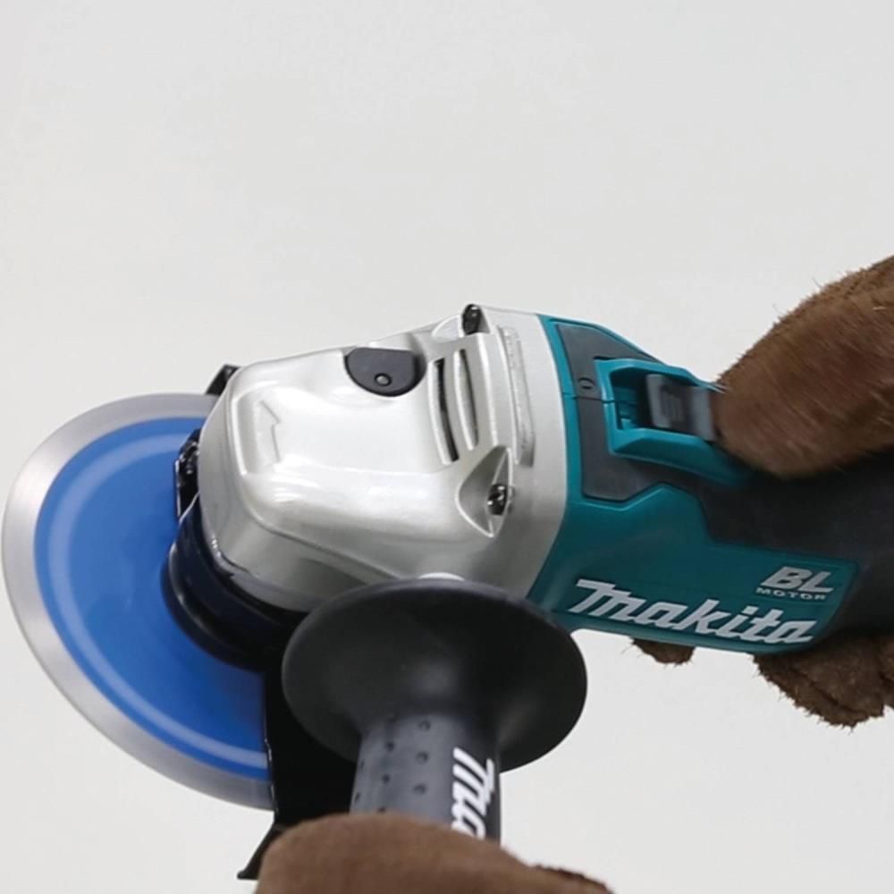 Makita Promotional 18V LXT 4-1/2 / 5in Cut-Off/Angle Grinder with Electric Brake (Bare Tool), large image number 11