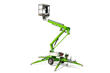 Niftylift 33.5' Cherry Picker Trailer Mounted Towable with Telescopic Upper Boom - Battery
