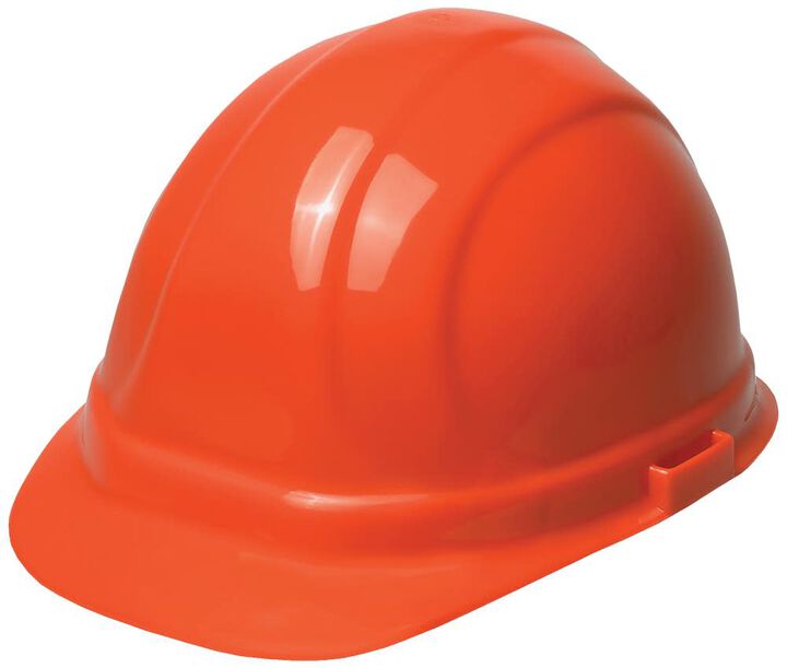 Delta Plus Omega II Hard Hat with Slide Suspension Orange