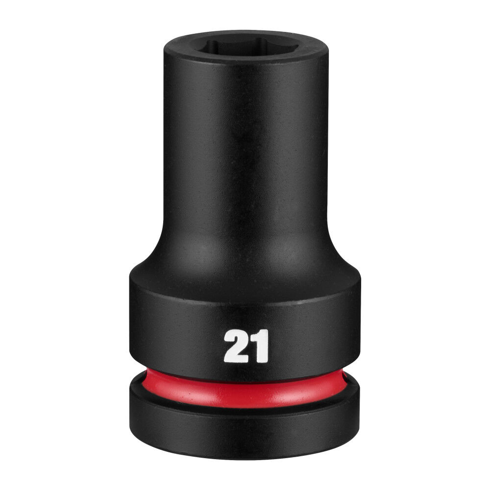 Milwaukee SHOCKWAVE Impact Duty 1 Inch Drive 21mm Deep 6 Point Socket - 49-66-6661