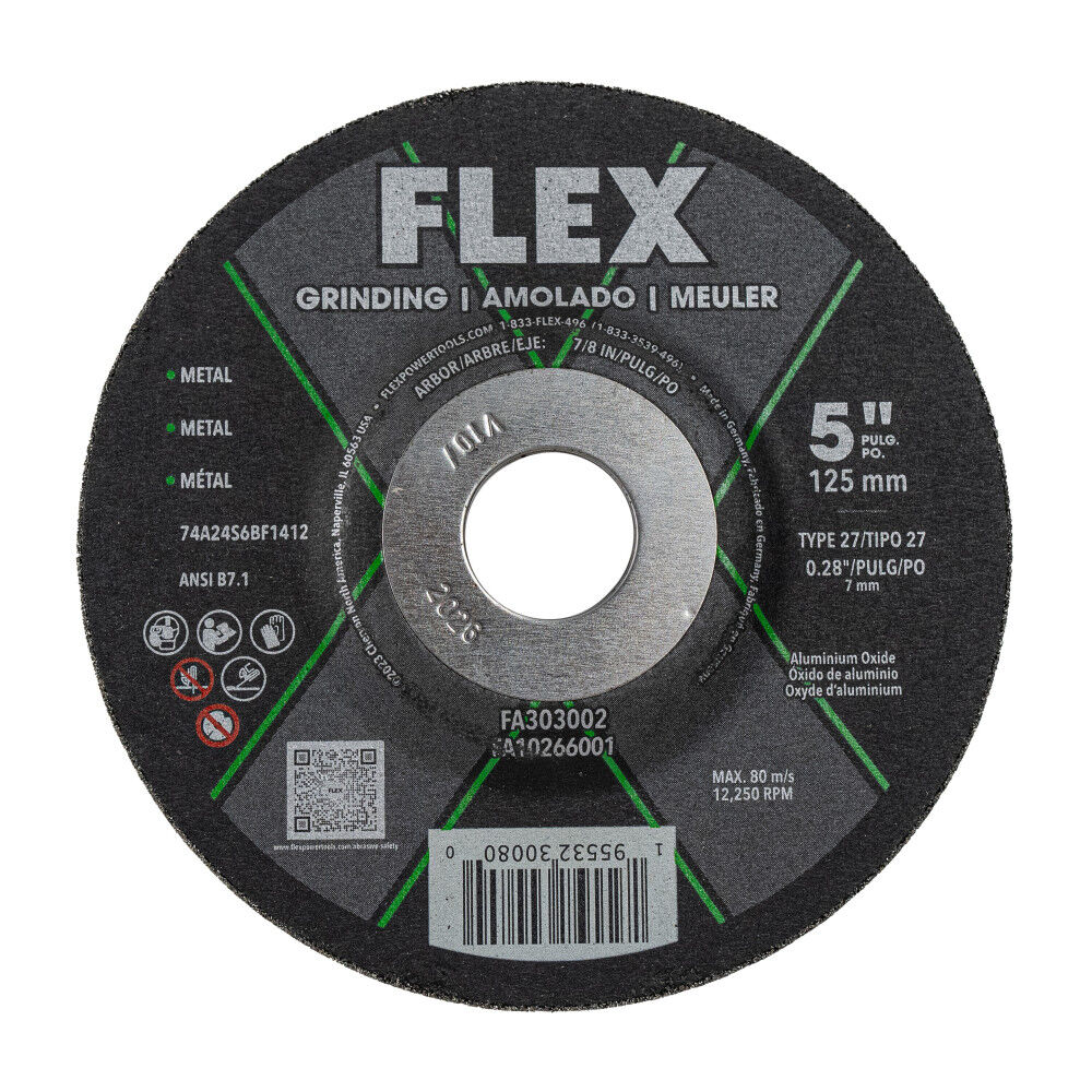 FLEX 5 Inch Grinding Disc, large image number 1