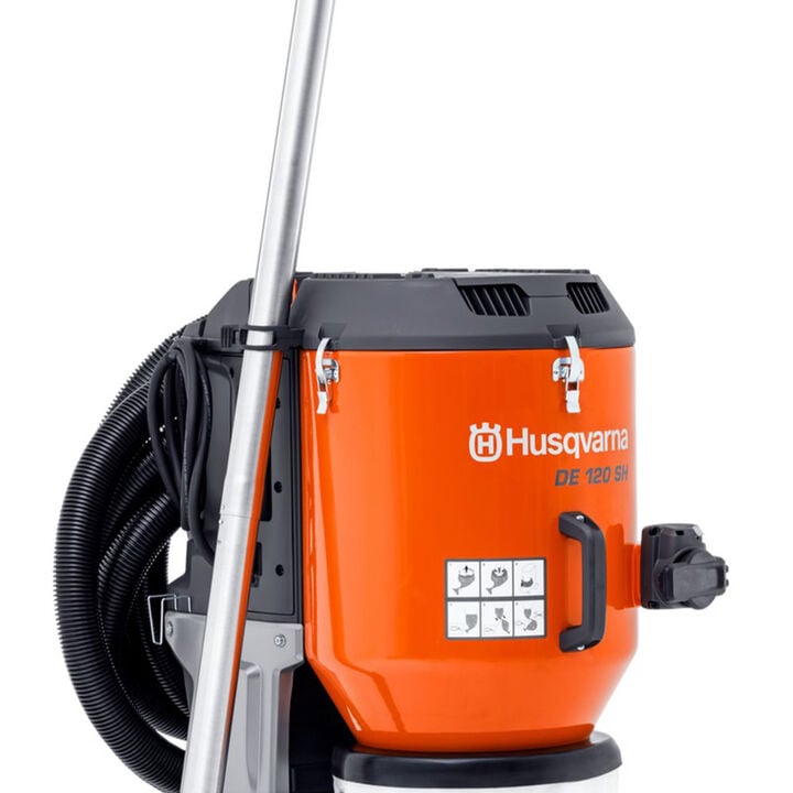 Husqvarna Construction DE 110 SH 1.2HP 120V Electric HEPA Dust Extractor Reconditioned, large image number 5