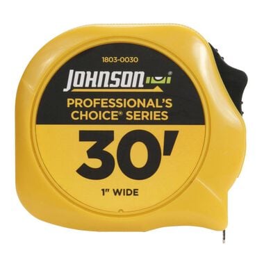 Johnson Level 30 Ft x 1 In. Professional Tape, large image number 0