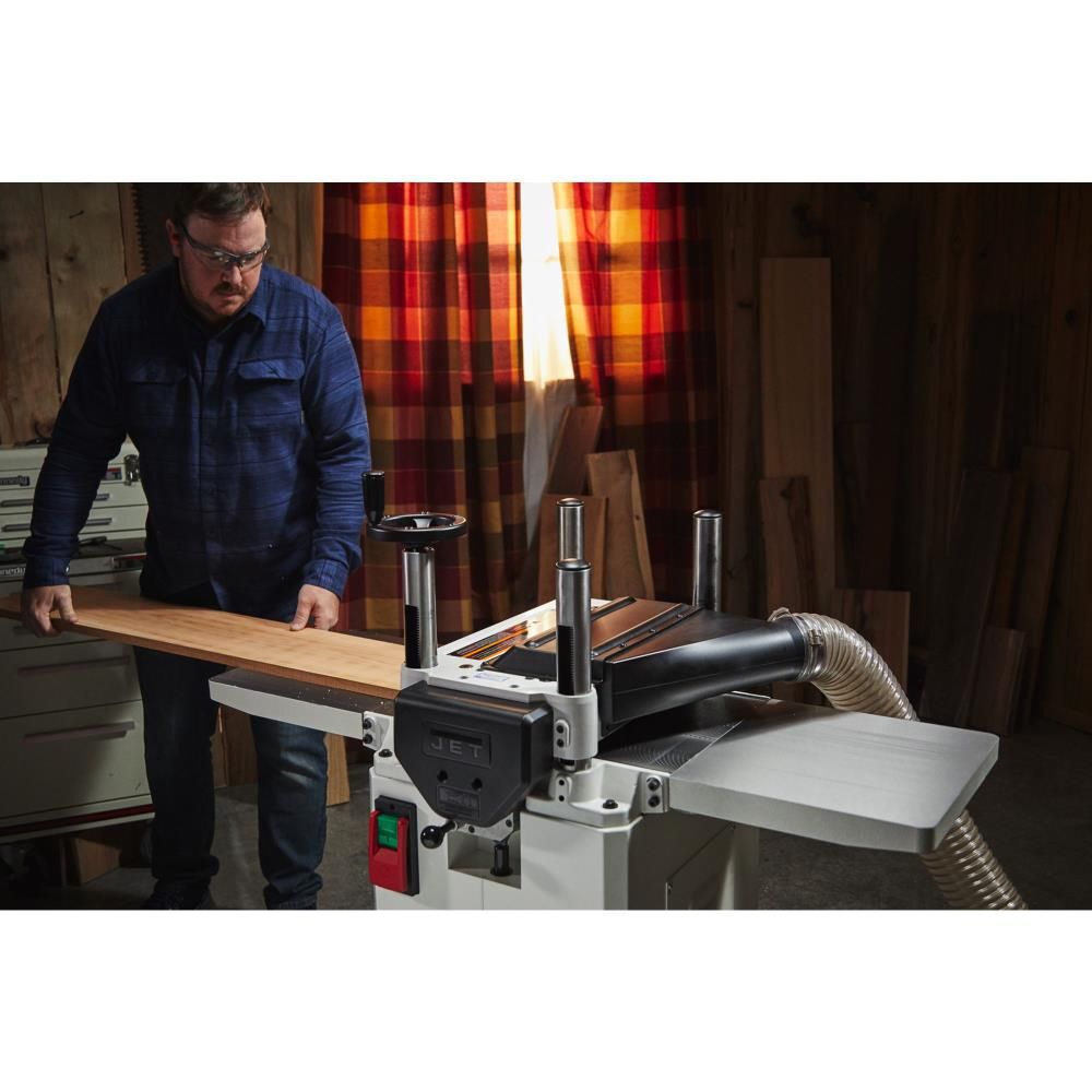 JET JPW-15BHH 15In Stationary Helical Head Planer 230V/1Ph, large image number 9
