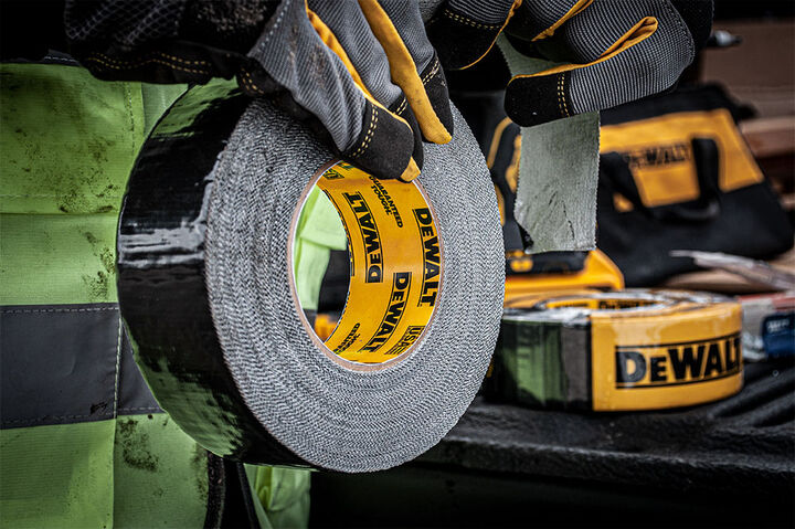 DEWALT Ultra Tough Duct Tape 1.88in x 30yd Black, large image number 3
