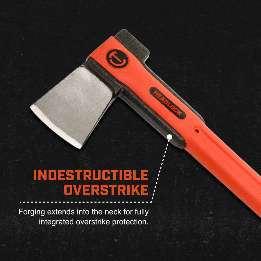 Crescent HEADLOCK 8lb Fiberglass Splitting Axe with 36 Inch Handle, large image number 3