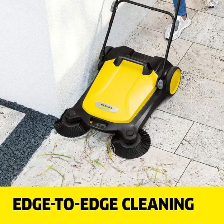 Karcher S 4 Twin 26.8 Inch Walk-Behind Push Sweeper, large image number 6