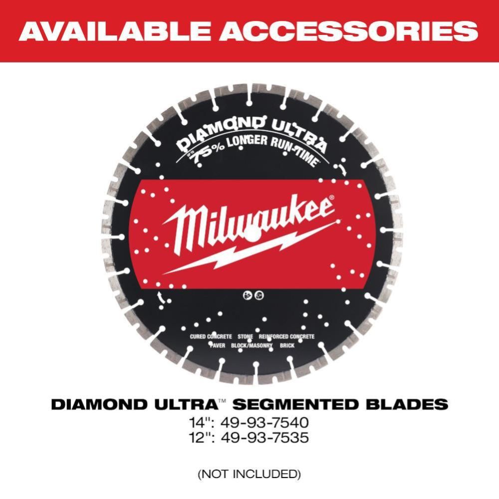 Milwaukee MX FUEL 14inch Cut-Off Saw Kit with 2 Batteries, large image number 7