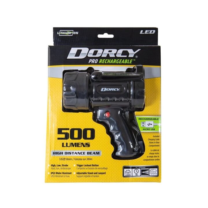 Dorcy Pro 500 Lumens Rechargeable LED Spotlight, large image number 6