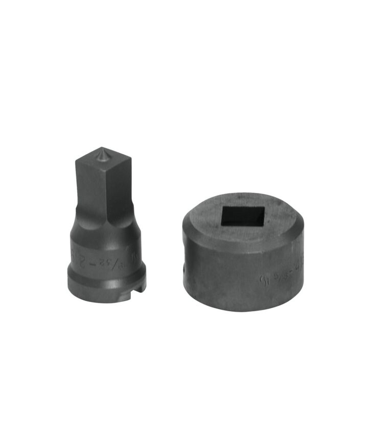 Edwards 19/32 Inch Punch x 5/8 Inch Die Square Punch & Die Set, large image number 1