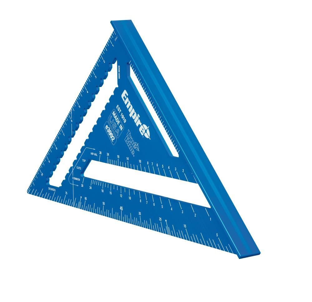 Empire Level 12 in. True Blue Laser Etched Rafter Square, large image number 2