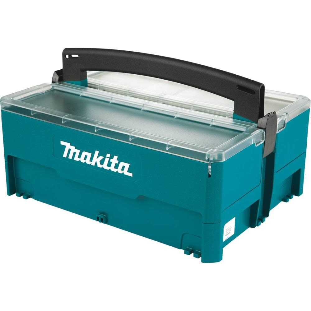 Makita MAKPAC Interlocking Storage Box with Inserts – P-84137