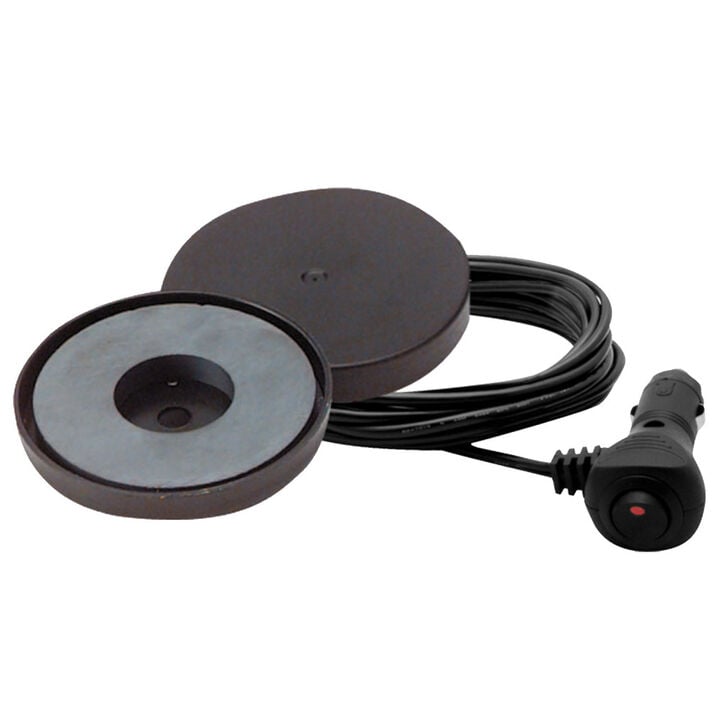 Ecco Ceramic Magnet Mount Kit F/6500, 6600, 6900 and 7900 Beacons, Black
