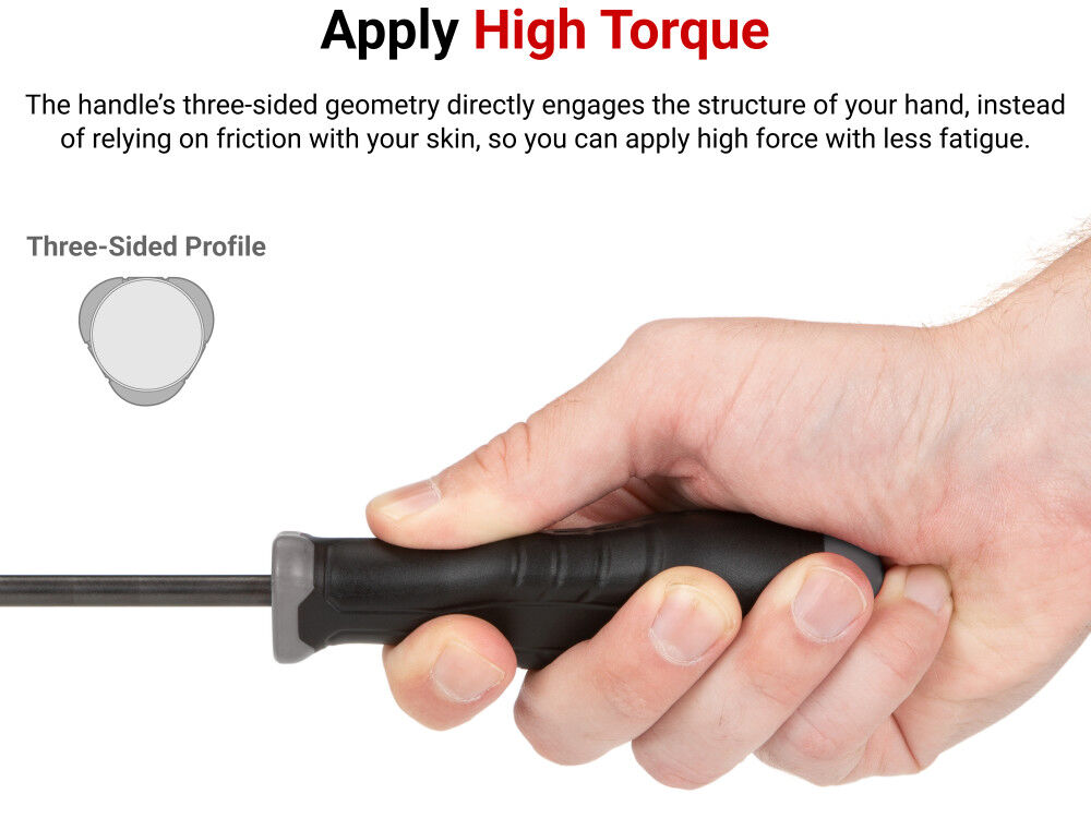 Tekton High-Torque Black Oxide Blade Nut Driver Set, 5 Pieces, large image number 3