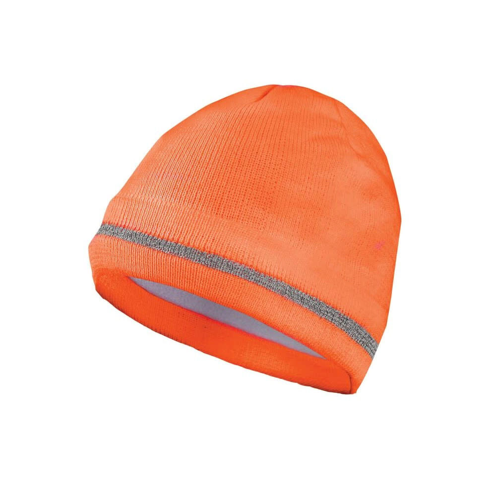Occunomix Hi-Vis Orange Hi-Viz Knit Cap with Polyester Lining One Size Fits Most, large image number 1
