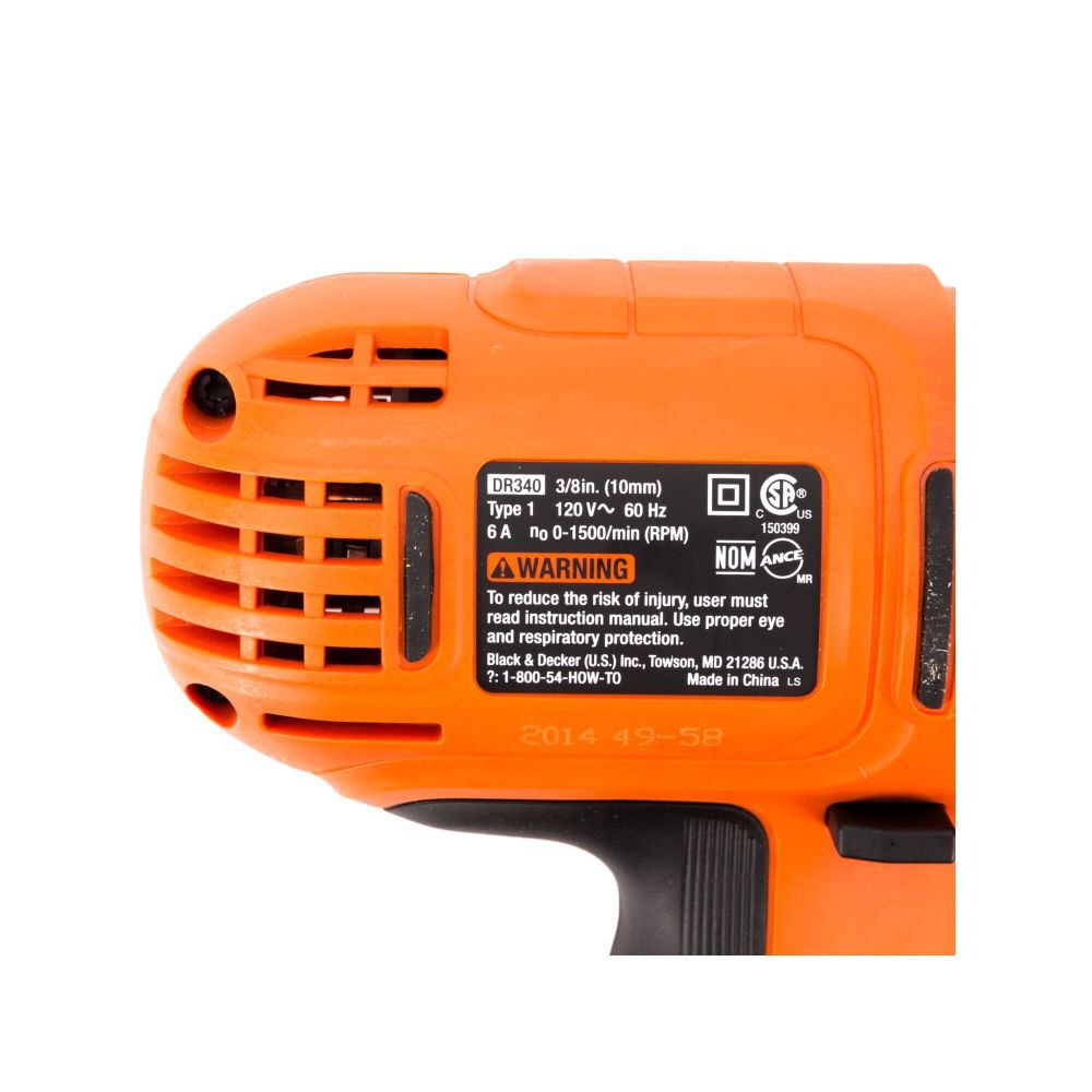 Black and decker dr340 store